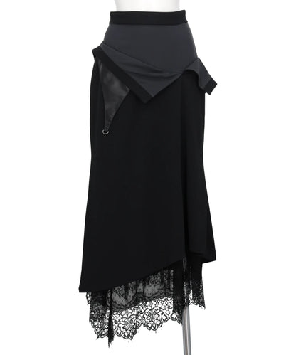 tanakadaisuke(タナカダイスケ)TURND UP LACE SKIRT