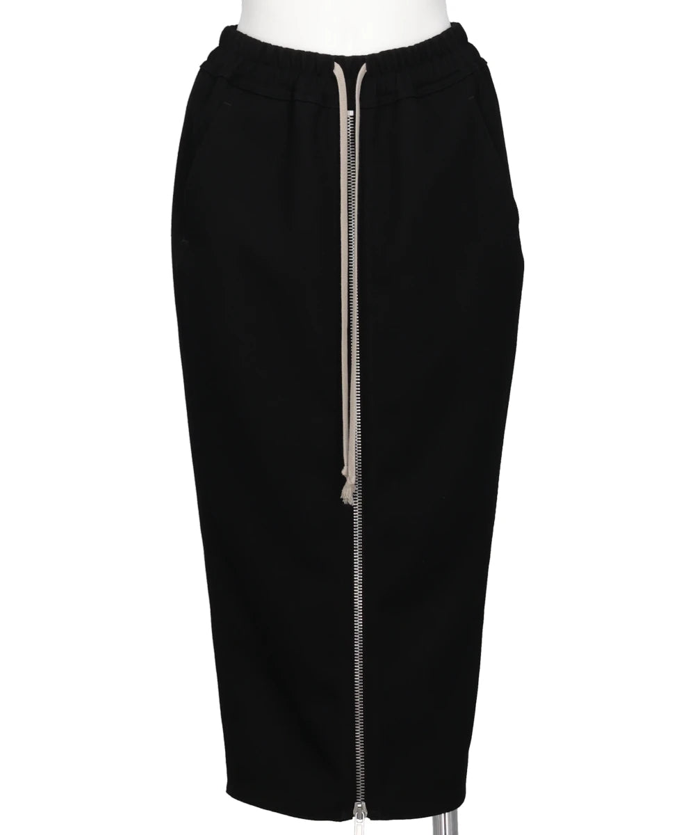 ZIPPED SHORT PILLAR - BLACK