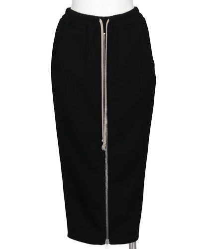 ZIPPED SHORT PILLAR - BLACK