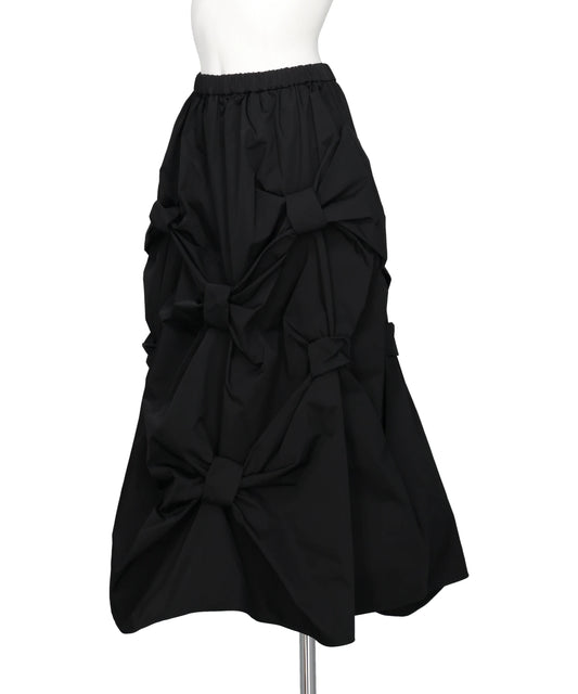 DICRIS SOLO TWILL TUCK VOLUME SKIRT