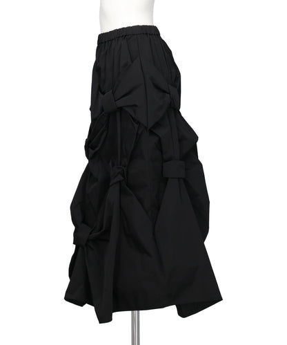 DICRIS SOLO TWILL TUCK VOLUME SKIRT