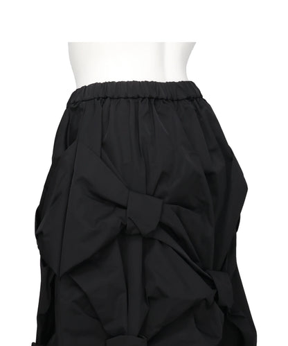 DICRIS SOLO TWILL TUCK VOLUME SKIRT