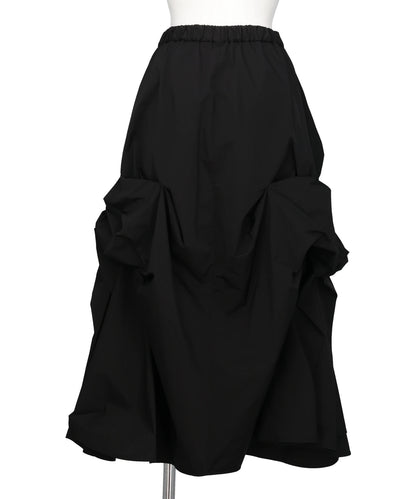 SOLOTEX TWILL RIBBON TUCK SKIRT