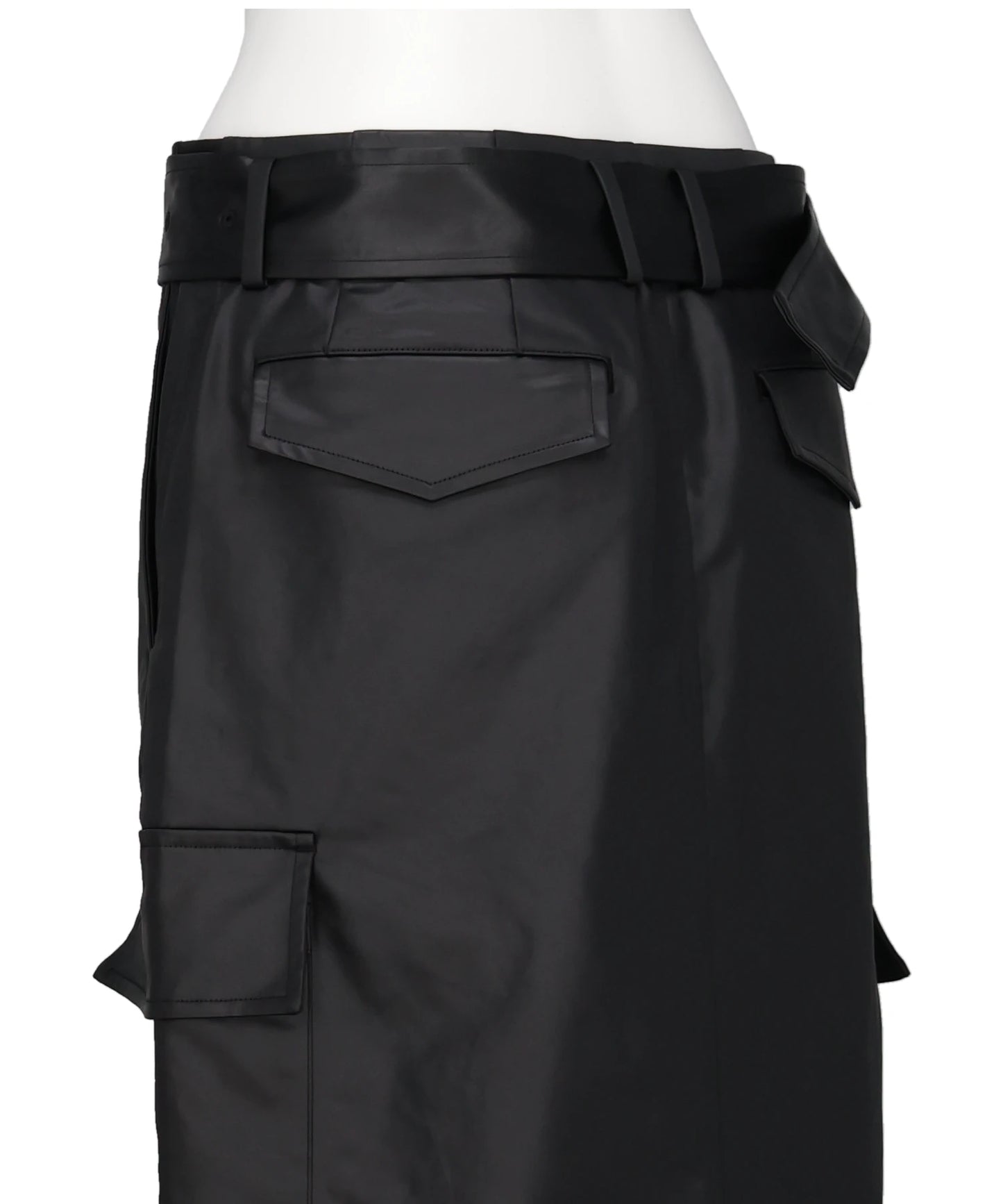 WAX VINTAGE BELTED CARGO SKIRT