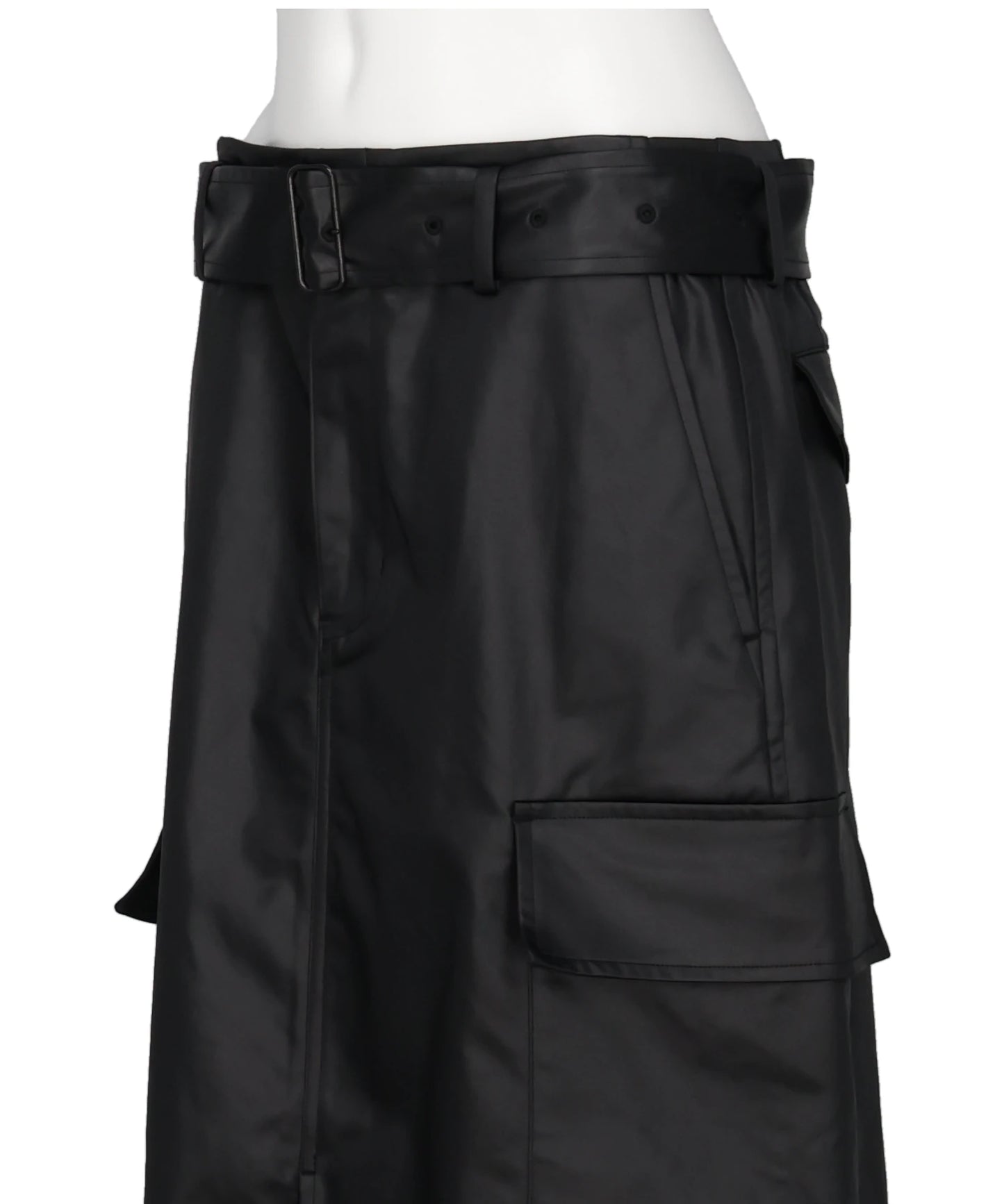 WAX VINTAGE BELTED CARGO SKIRT