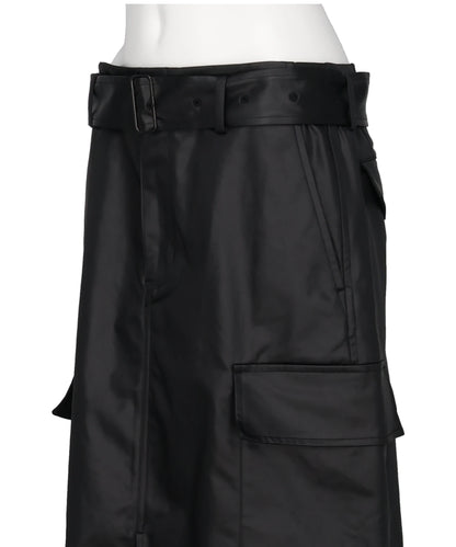 WAX VINTAGE BELTED CARGO SKIRT