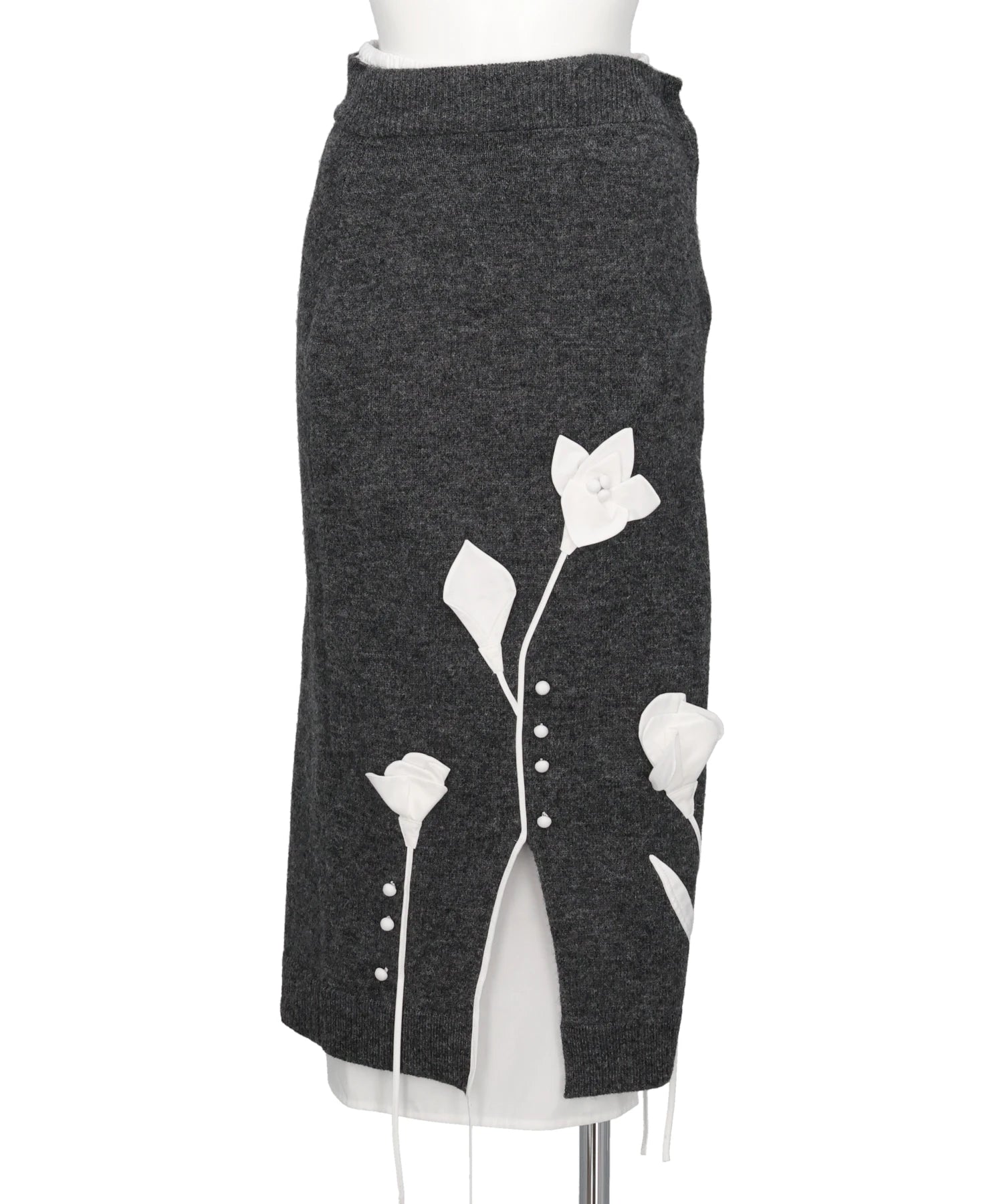  riv nobuhiko(リブノブヒコ) CARRER KNIT SKIRT