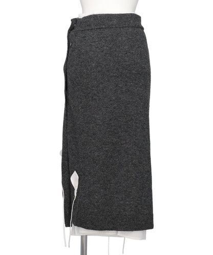 CARRER KNIT SKIRT
