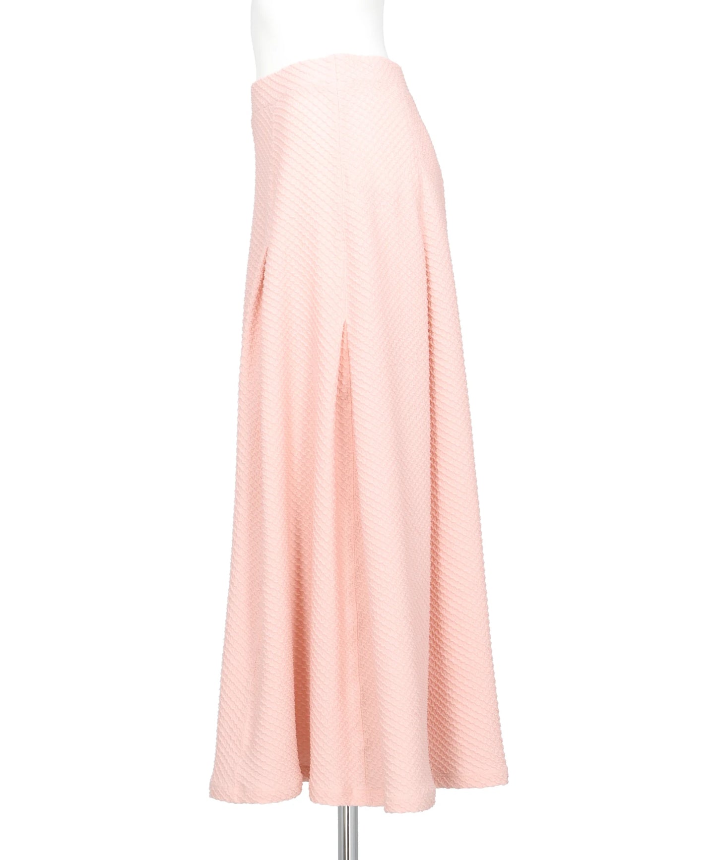 SHIRRING JERSEY JACQUARD FLARE SKIRT