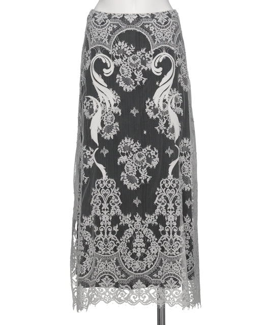 FETICO(フェティコ) 2026SS EMBROIDERED LACE SKIRT FTC262-0505