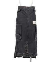 Maison MIHARA YASUHIRO(メゾンミハラヤスヒロ) 2026SS DISTRESSED CARGO SKIRT B16SK101