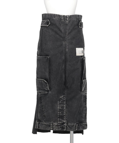 Maison MIHARA YASUHIRO(メゾンミハラヤスヒロ) 2026SS DISTRESSED CARGO SKIRT B16SK101