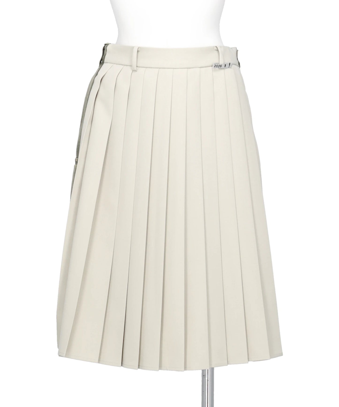 COMBINED PLEATS SKIRT× CARGO SKIRT