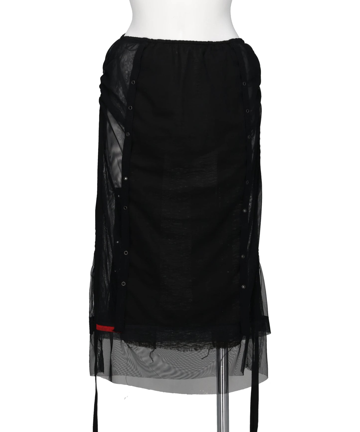 mukcyen(ムッシャン) 2026SS LAYERED TULLE GAUSE SKIRT M266SK03