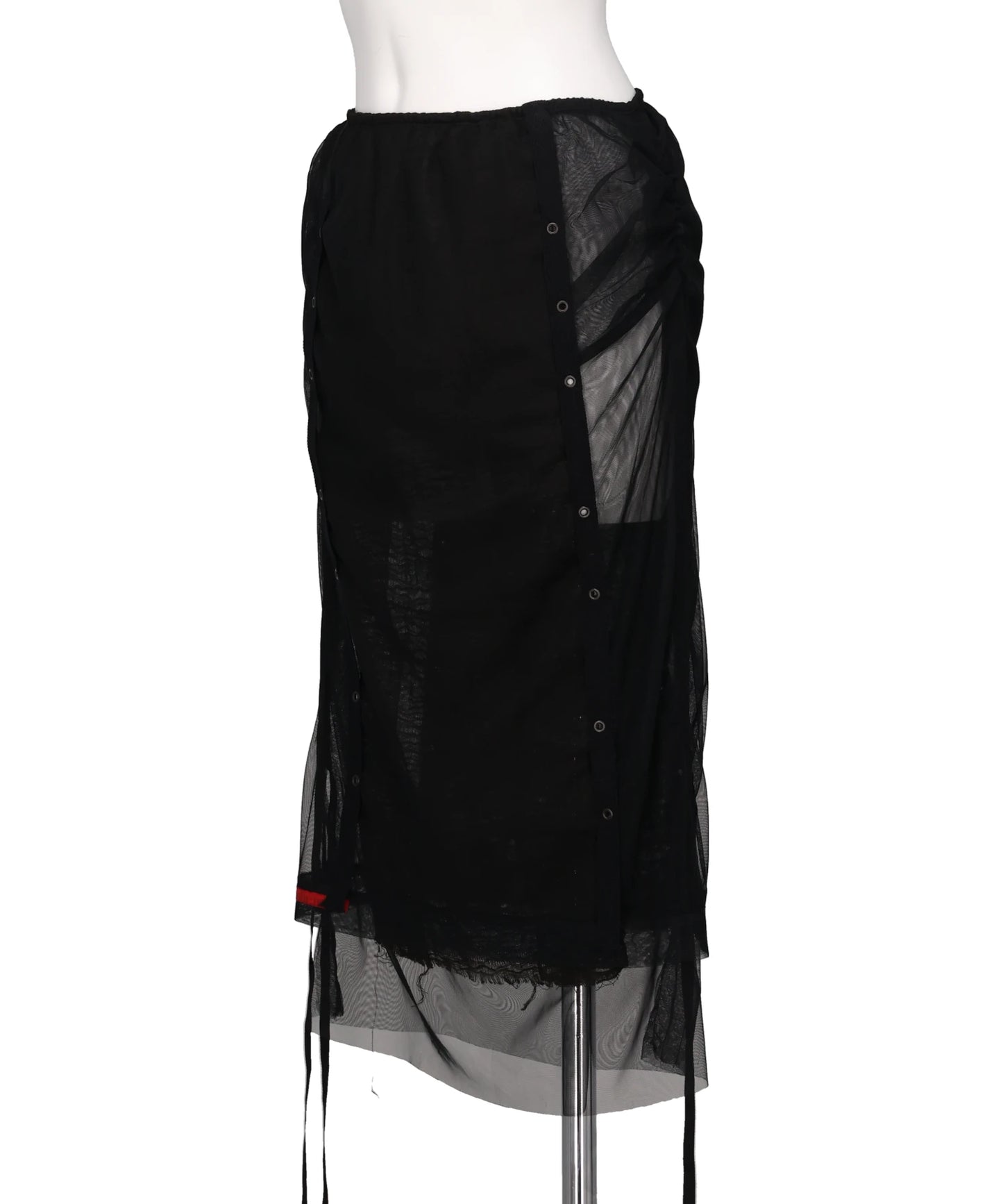 LAYERED TULLE GAUSE SKIRT