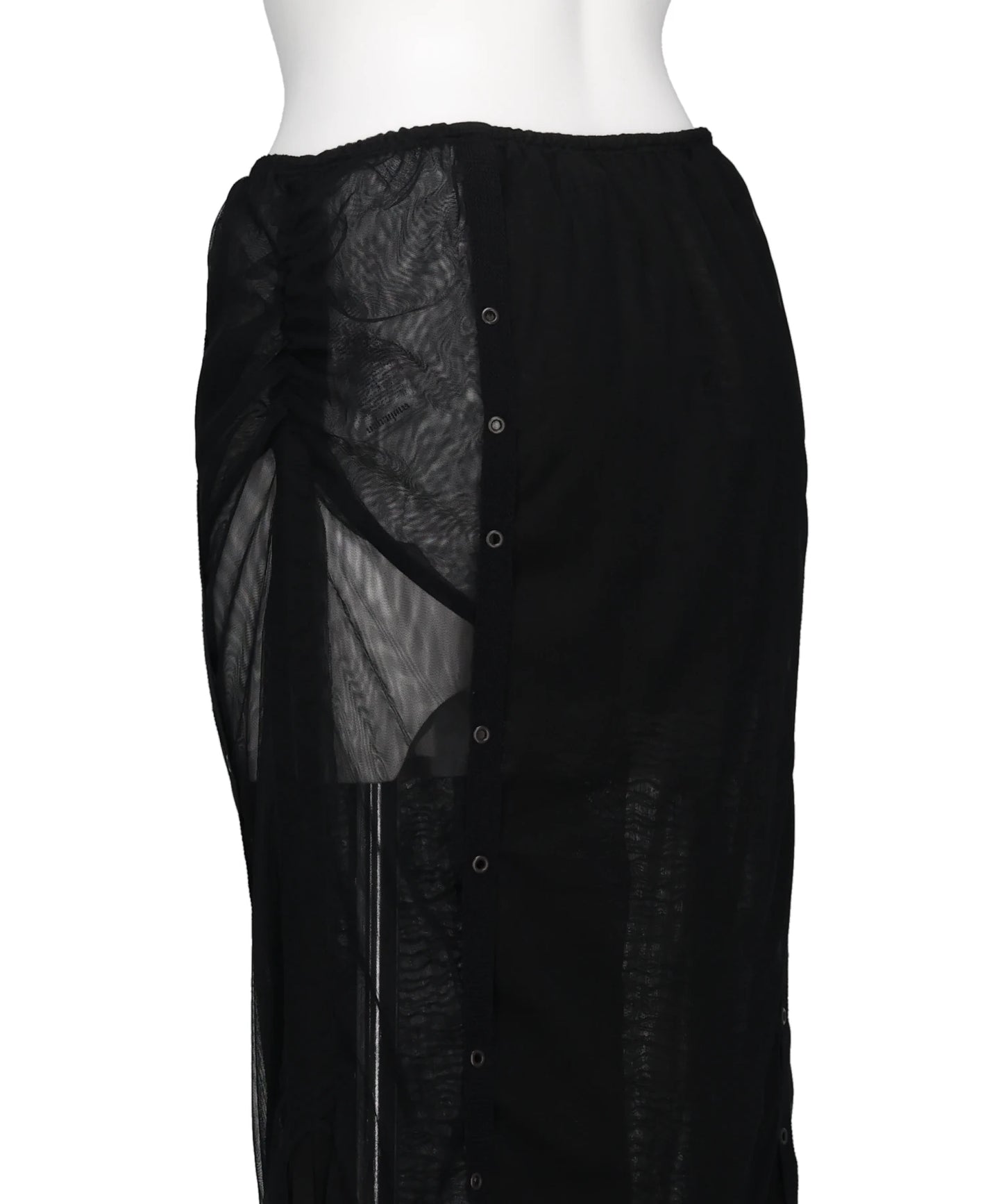 LAYERED TULLE GAUSE SKIRT