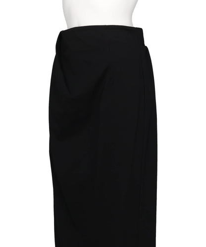 COTTON JERSEY ASYMMETRIC SKIRT