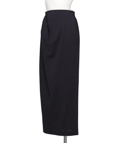 COTTON JERSEY ASYMMETRIC SKIRT
