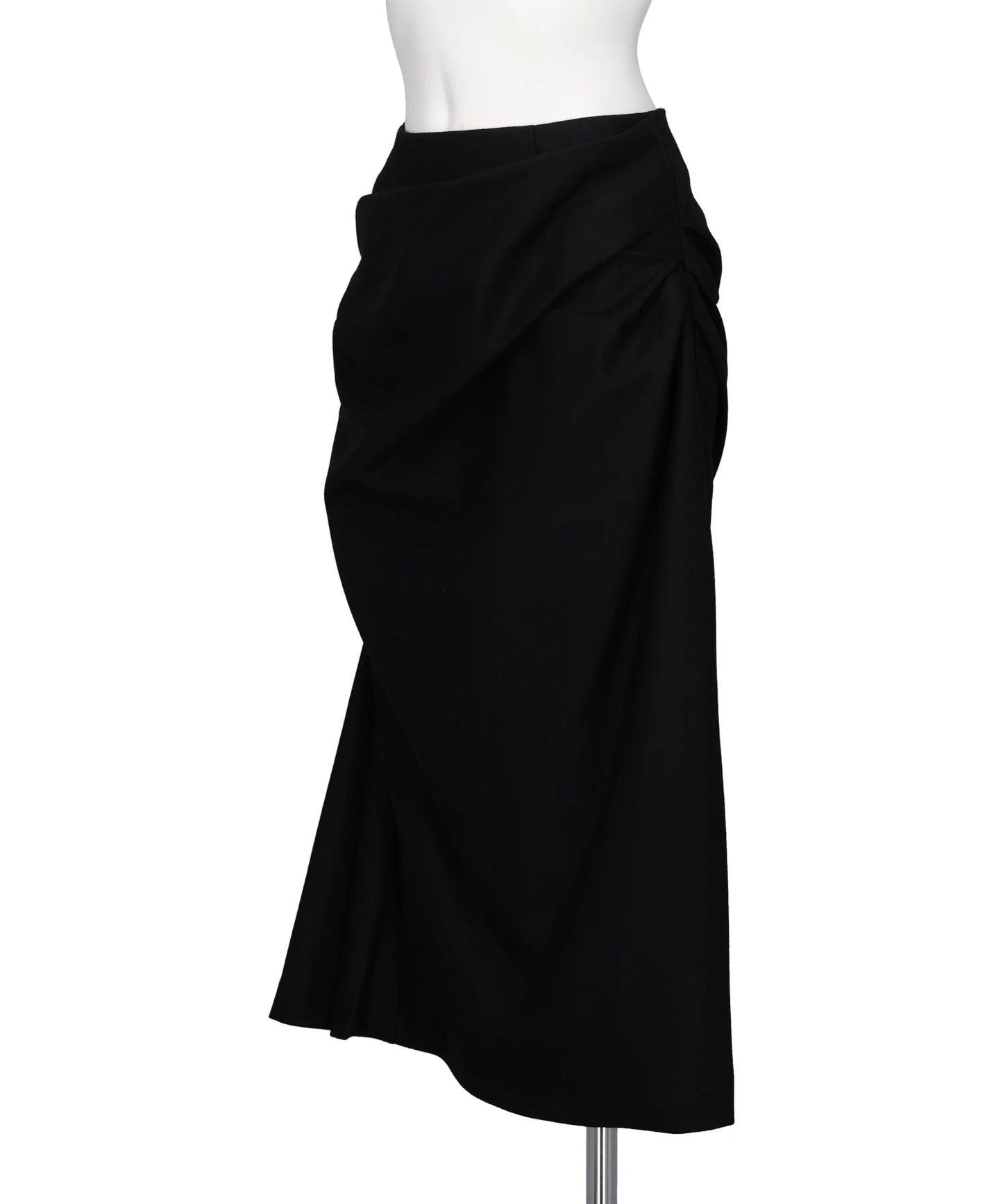FLANNEL DRAPED SKIRT