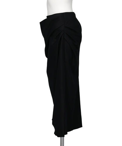 FLANNEL DRAPED SKIRT