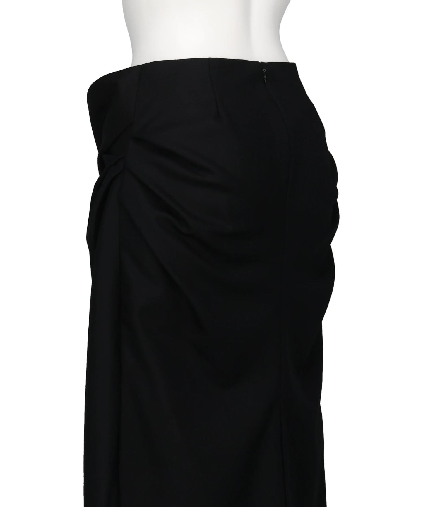 FLANNEL DRAPED SKIRT