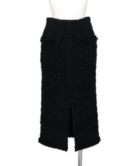 FETICO(フェティコ) 2026AW FRINGE TRIM TWEED KNIT SKIRT FTC264-0713