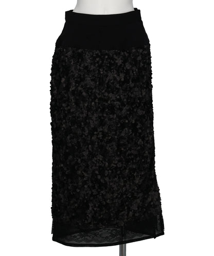 Chika Kisada(チカキサダ) 2026AW SEQUIN+LACE SKIRT CS-26272