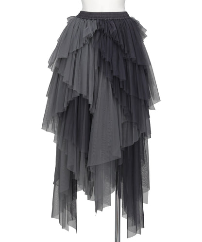 VIVIANO(ヴィヴィアーノ) 2026AW TULLE VOLANT SKIRT VW-AW26-SK14