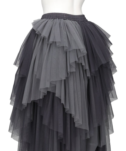 TULLE VOLANT SKIRT