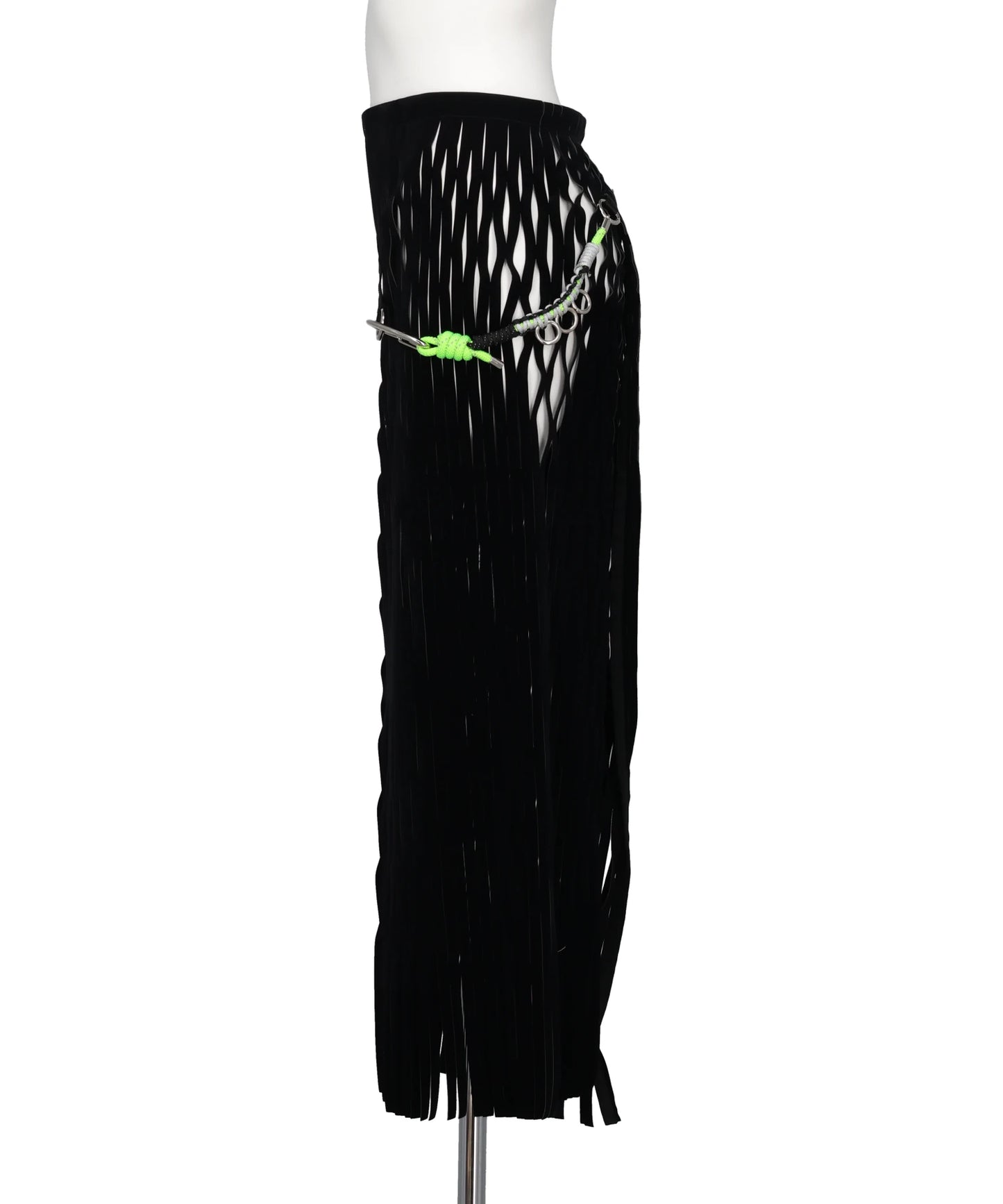 VELOURS MESH SKIRT