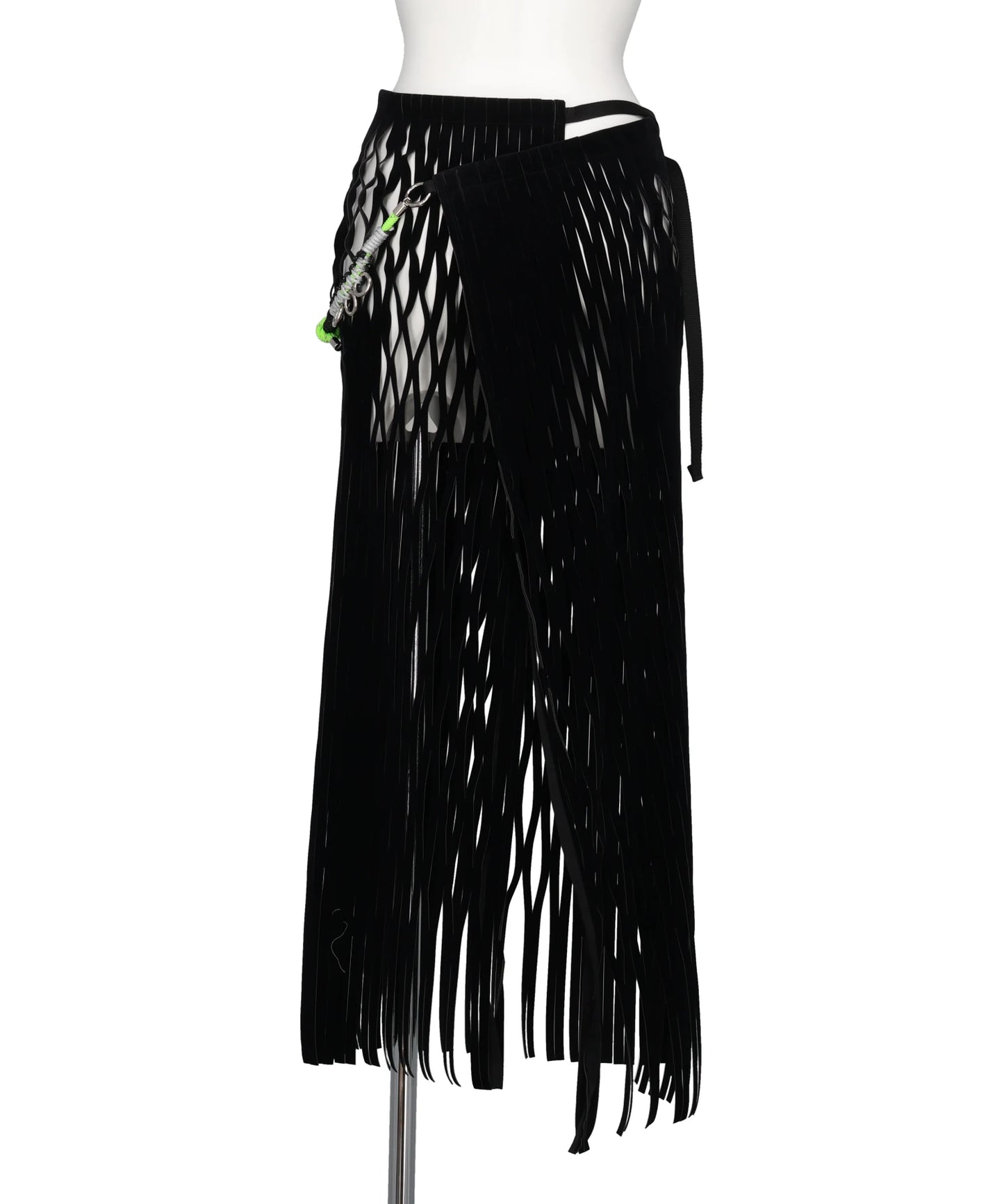 VELOURS MESH SKIRT