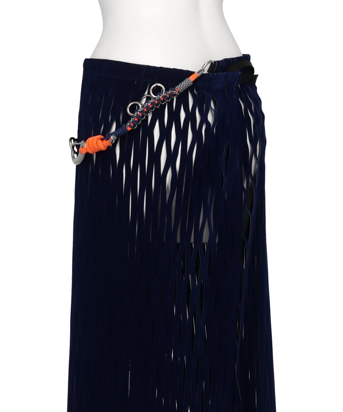 VELOURS MESH SKIRT