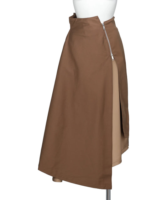 BIFURCATUM(ビフルカツム）2026AW WRAP SKIRT-PLAIN 26AW-SK03-PL