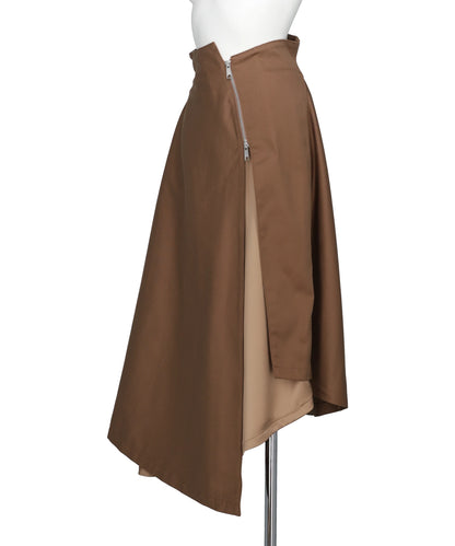 WRAP SKIRT-PLAIN