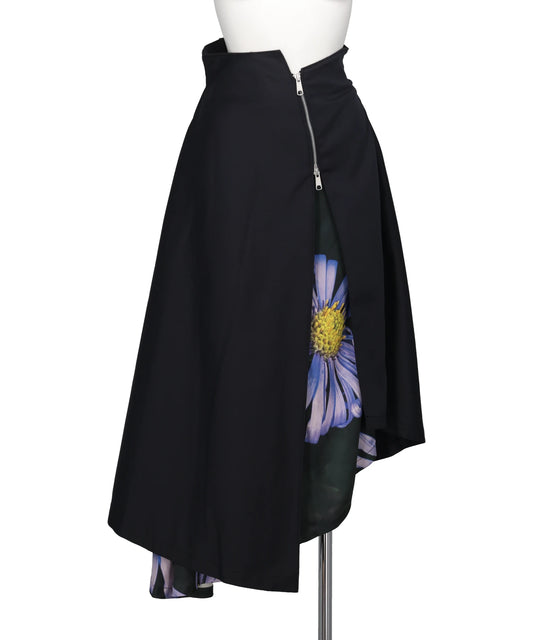BIFURCATUM(ビフルカツム）2026AW WRAP SKIRT-PRINTED 26AW-SK03-PR