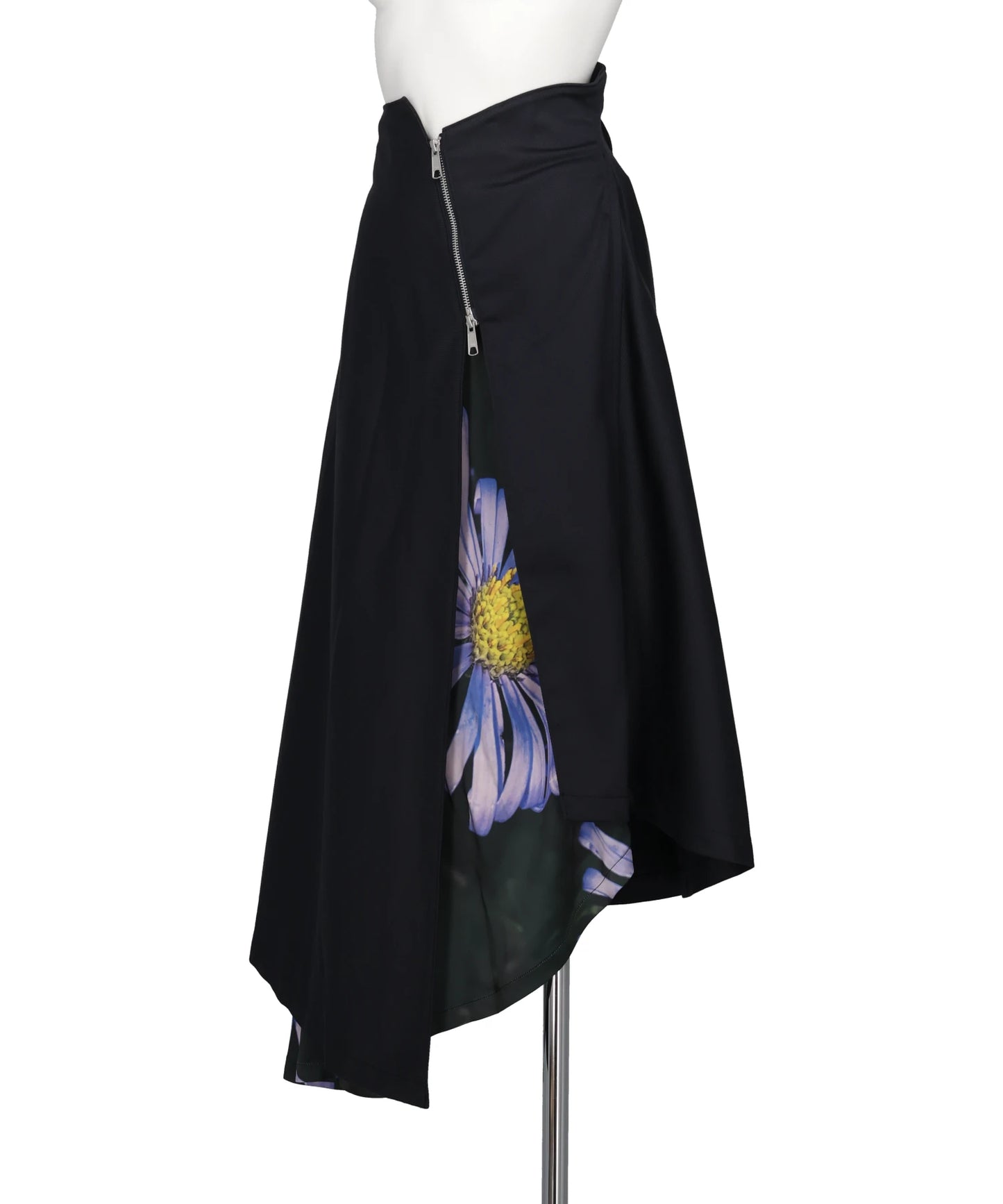 WRAP SKIRT-PRINTED
