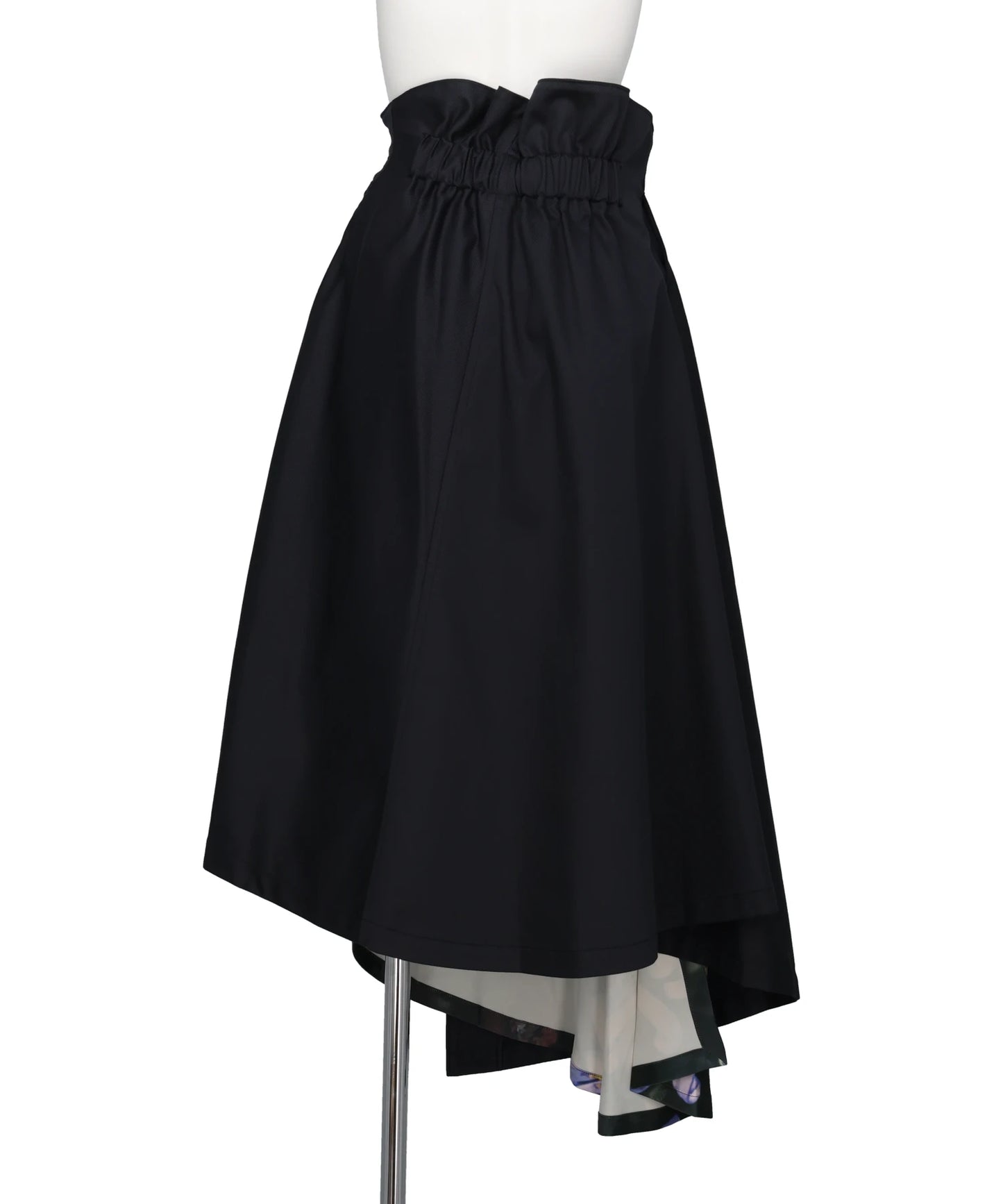 WRAP SKIRT-PRINTED