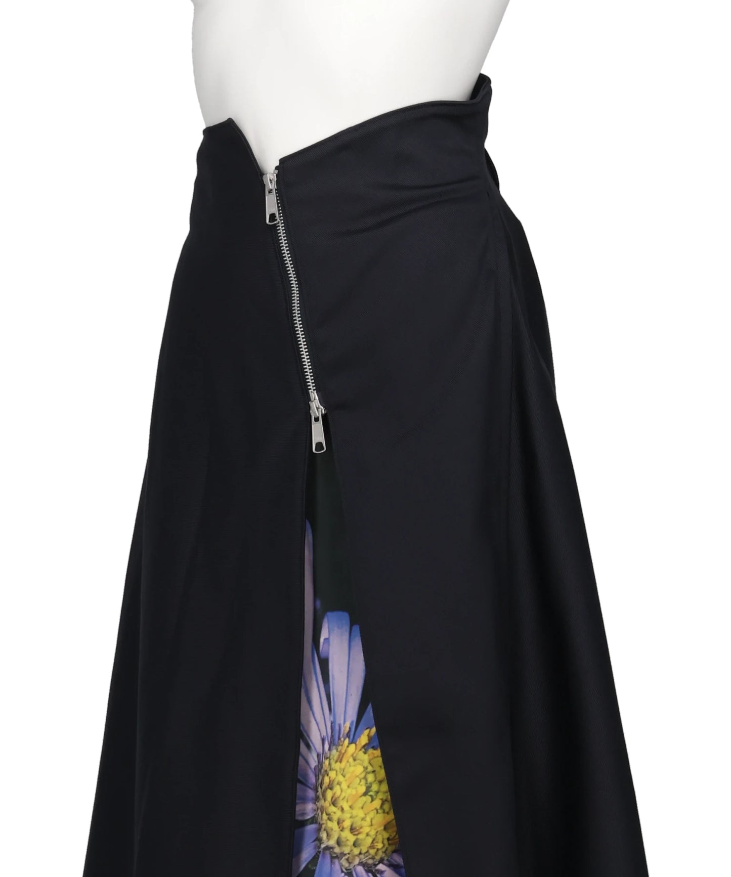 WRAP SKIRT-PRINTED