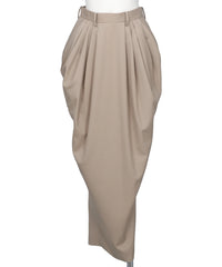 KEISUKEYOSHIDA(ケイスケヨシダ) 2026AW BARREL-SHAPED PENCIL SKIRT KYB63FG042