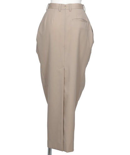 BARREL-SHAPED PENCIL SKIRT