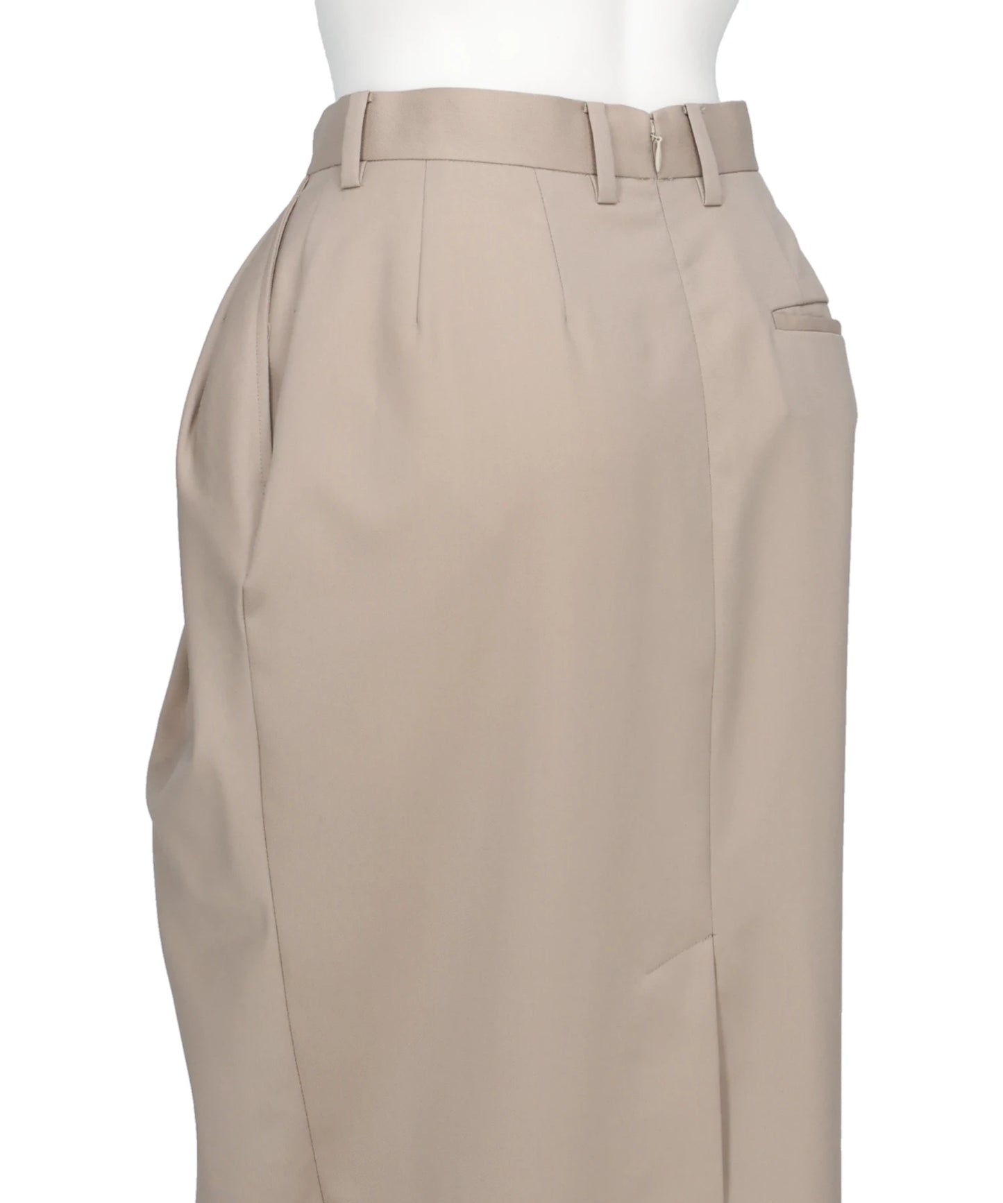 BARREL-SHAPED PENCIL SKIRT