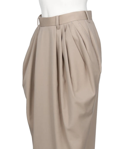 BARREL-SHAPED PENCIL SKIRT