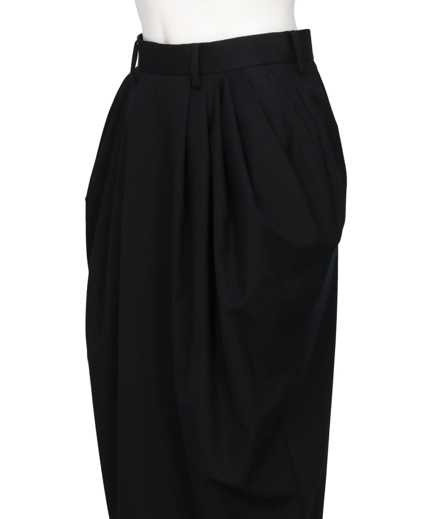 BARREL-SHAPED PENCIL SKIRT
