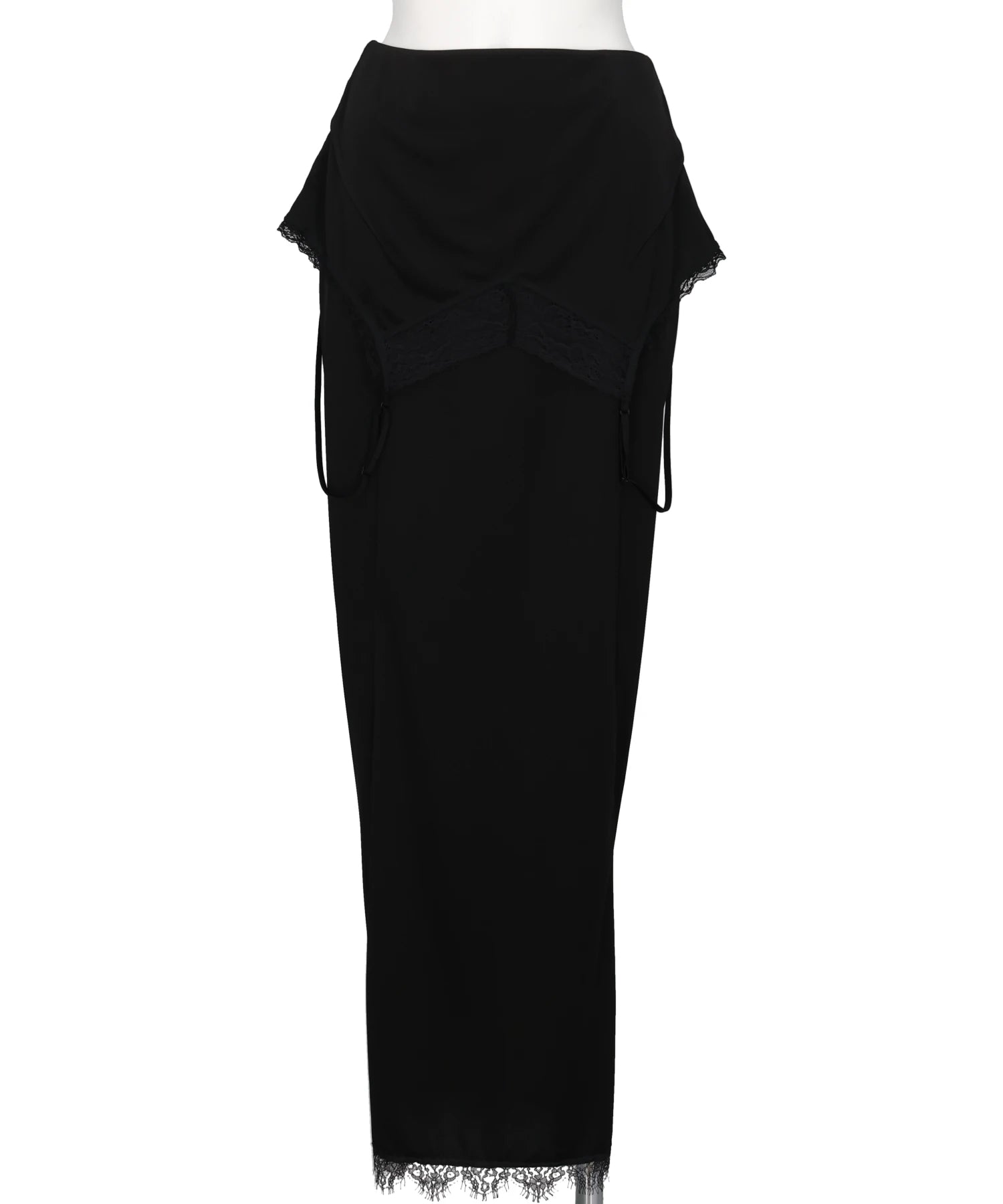 KEISUKEYOSHIDA(ケイスケヨシダ) 2026AW DROOPING SLIP MAXI SKIRT KYB63FG073KYB63FG073