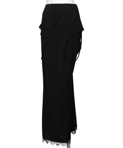 DROOPING SLIP MAXI SKIRT