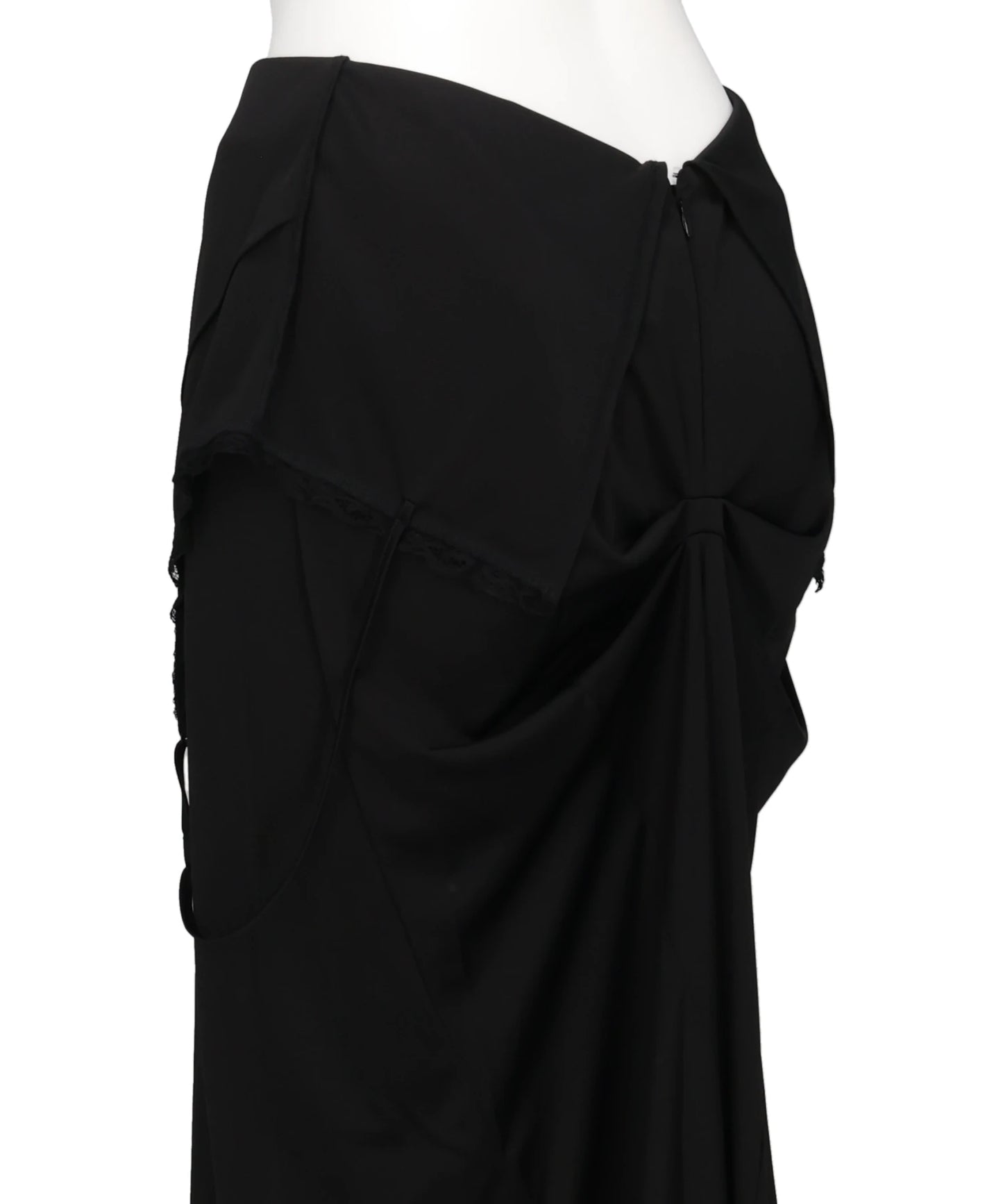 DROOPING SLIP MAXI SKIRT