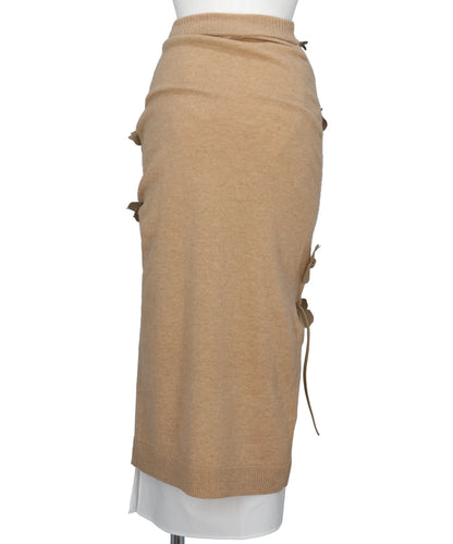 EDIS FLOWER KNIT SKIRT