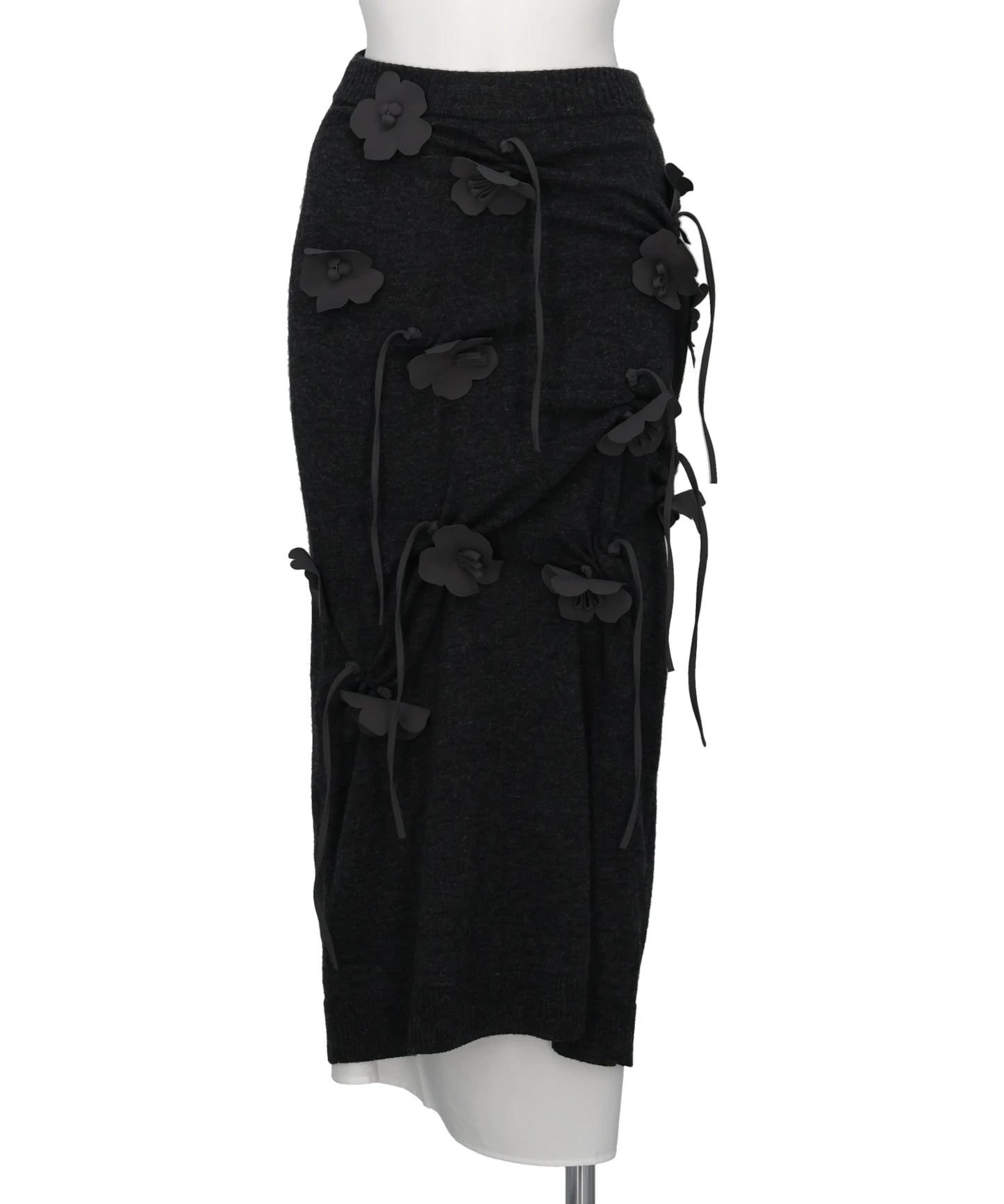 RIV NOBUHIKO(リブ ノブヒコ)EDIS FLOWER KNIT SKIRT