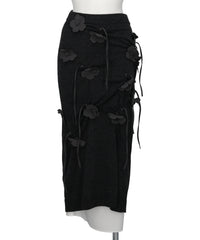 RIV NOBUHIKO(リブ ノブヒコ)EDIS FLOWER KNIT SKIRT