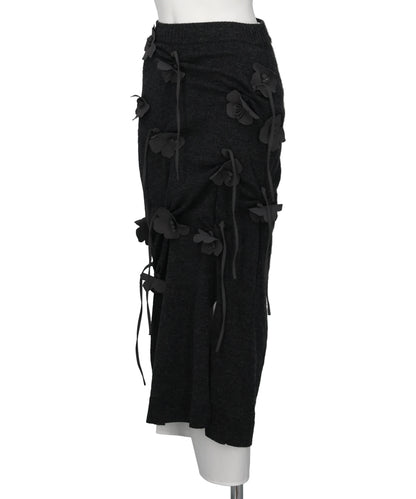 EDIS FLOWER KNIT SKIRT